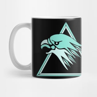 Tally Hawk in the logo for the 80's animated series, Silverhawks Mug